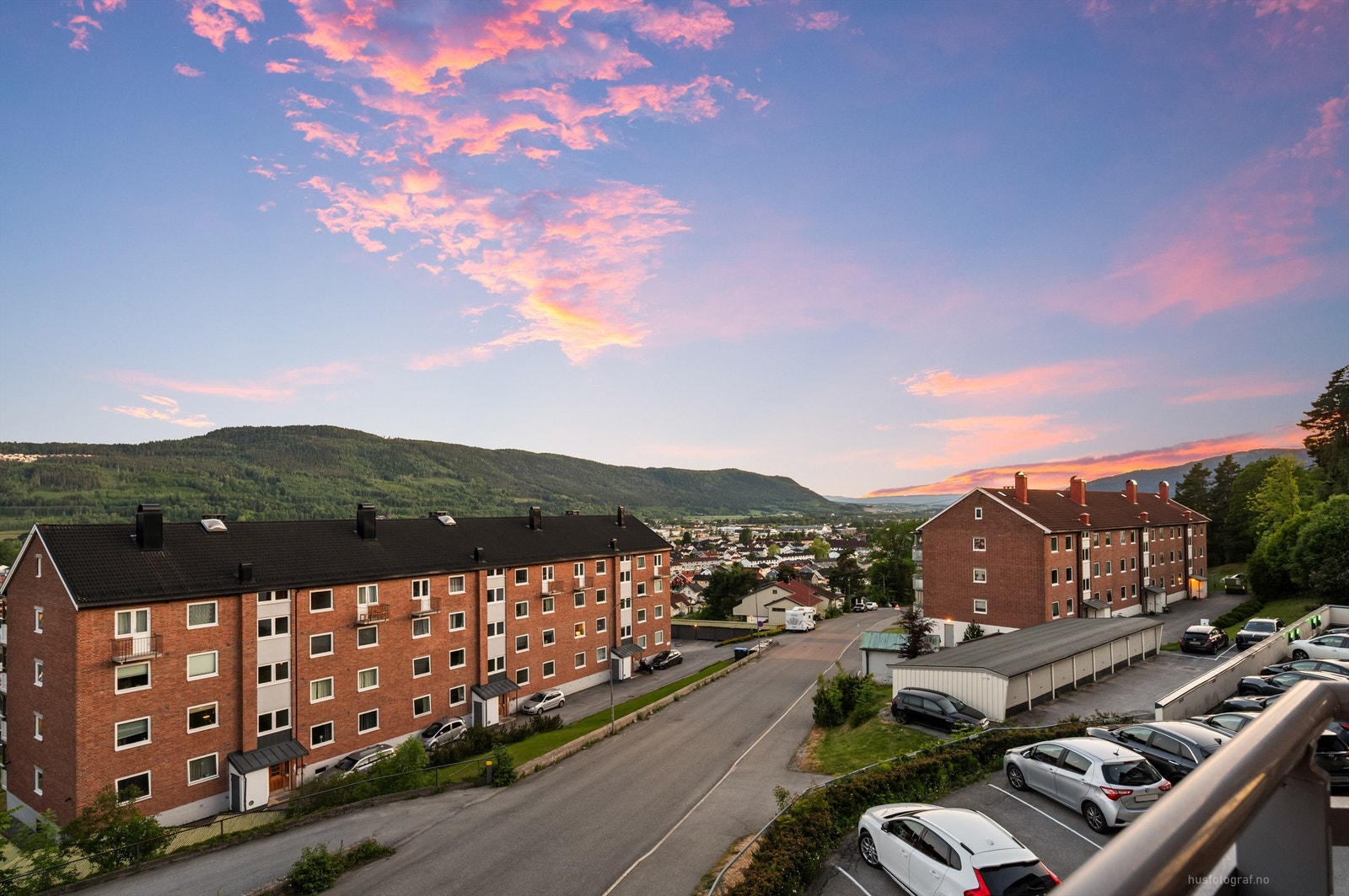 Utsikt (kveldsbilde) - Nærområdet Galleribilde