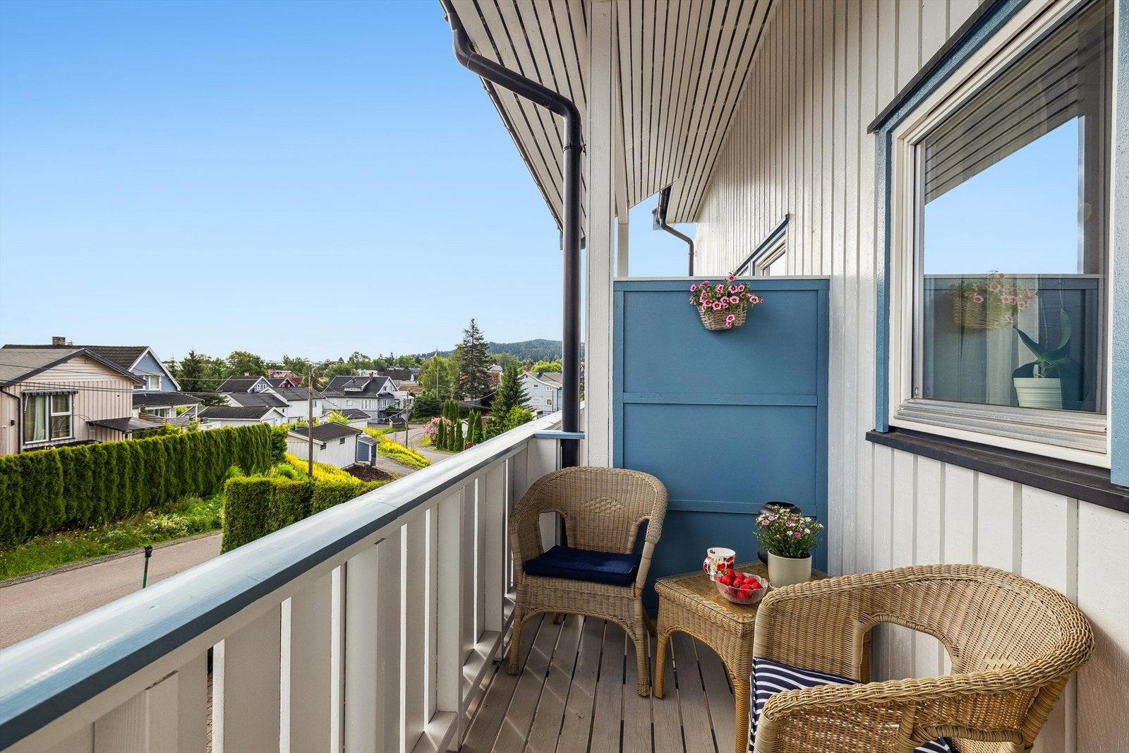 Balkong med utgang fra kjøkken Galleribilde