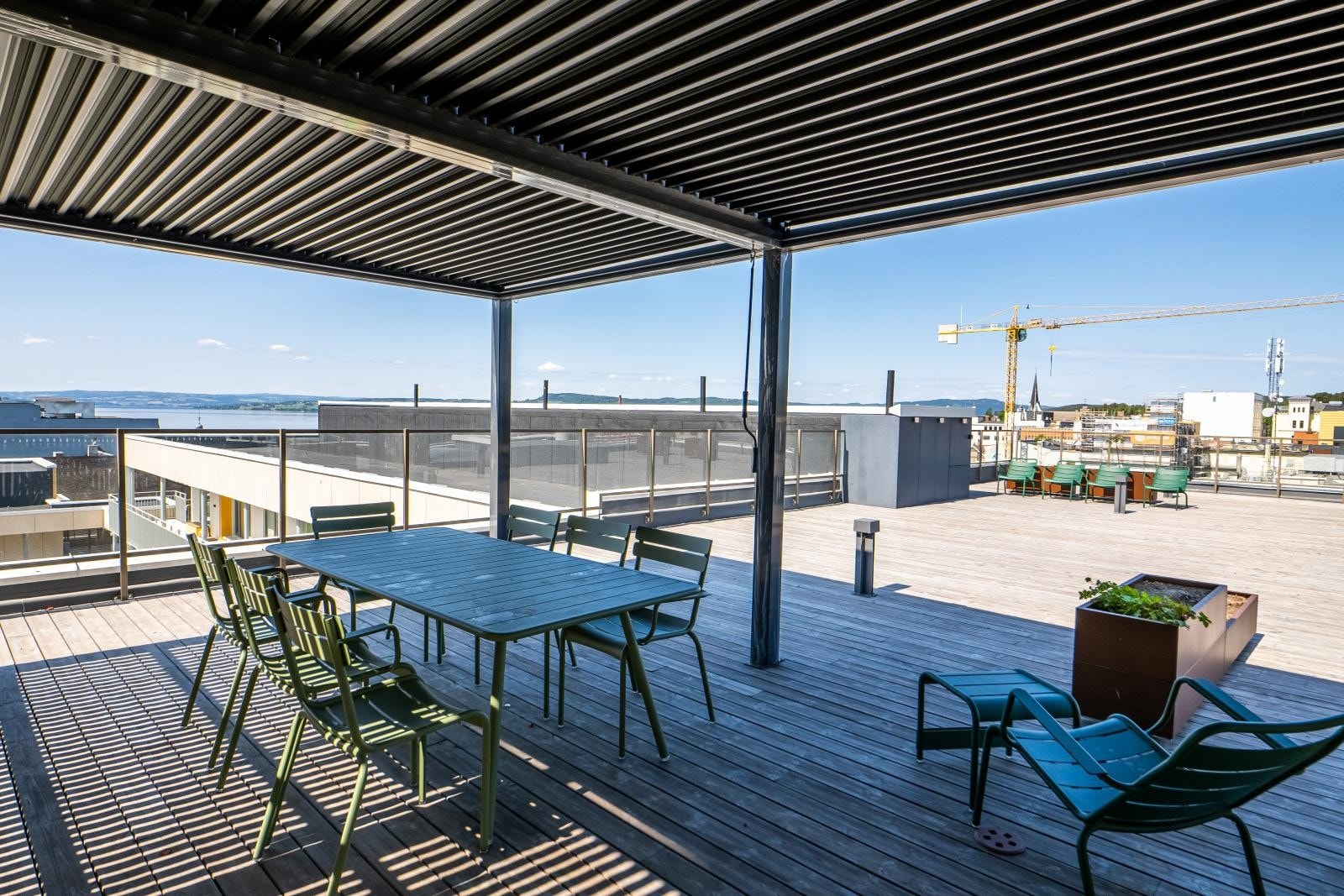 Felles takterasse 7. etg. Galleribilde