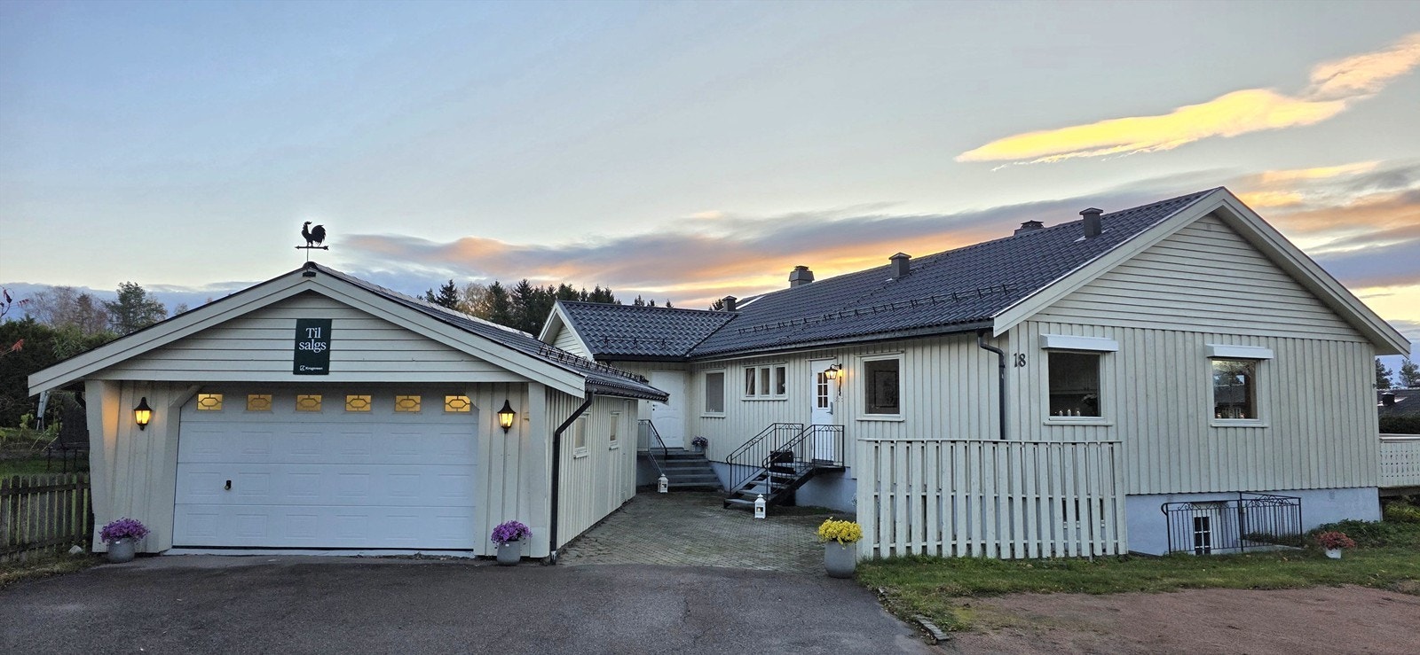 Innholdsrik enebolig med godkjent utleiedel og full kjeller Galleribilde