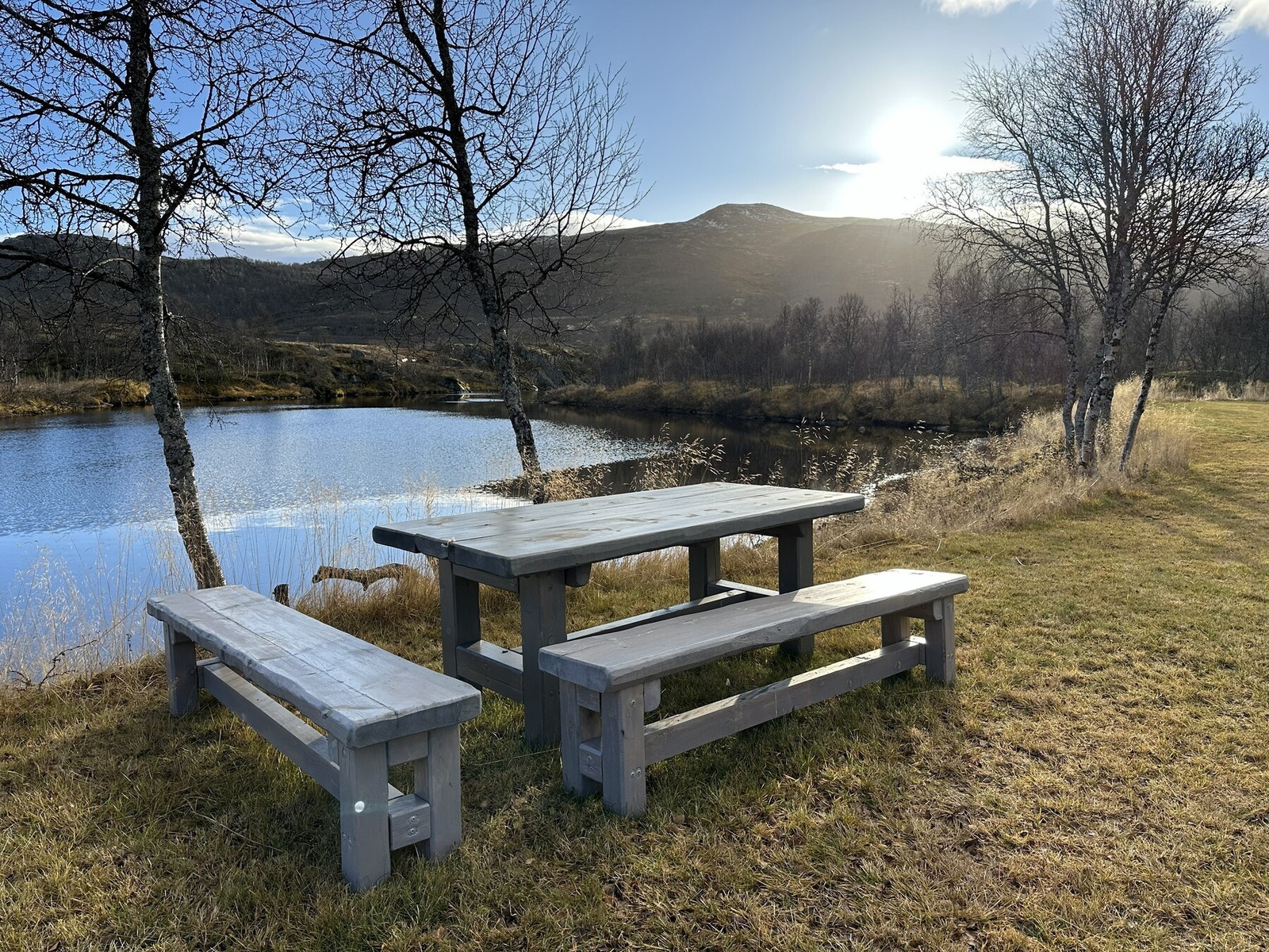 Selgers egne bilder. Hyggelige uteområder i nærheten av leiligheten. Galleribilde