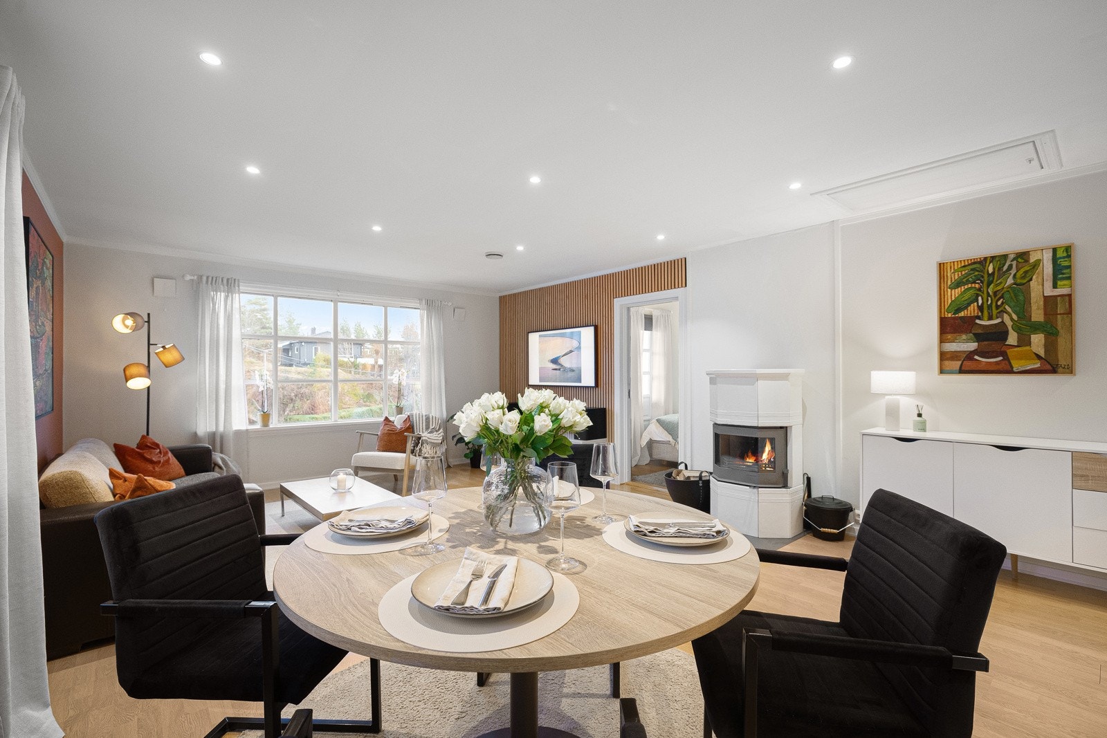 Her kan du samle familie og venner for en hyggelig aften. Galleribilde