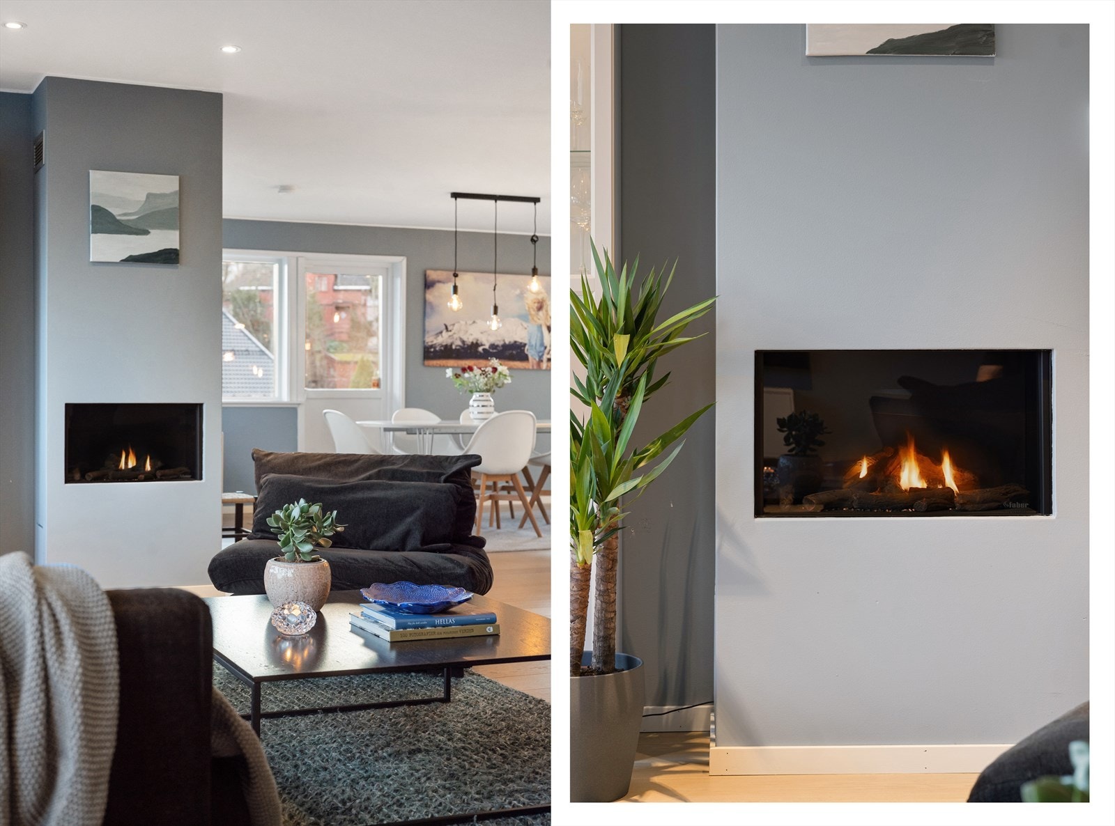 Et samlingspunkt i den sosiale sonen i første etasje. Galleribilde