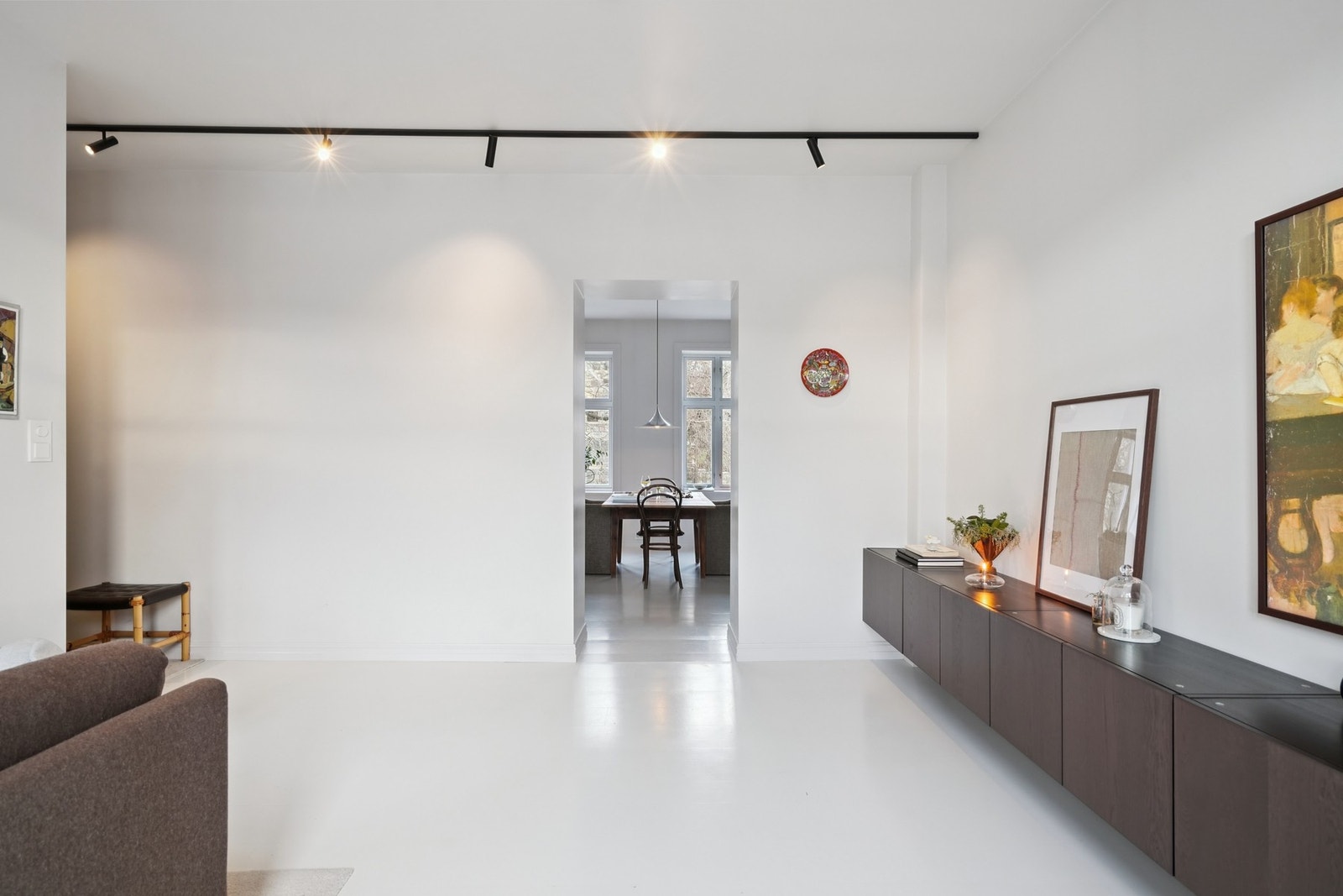 Når rommet får puste, og lyset får lede an. Galleribilde