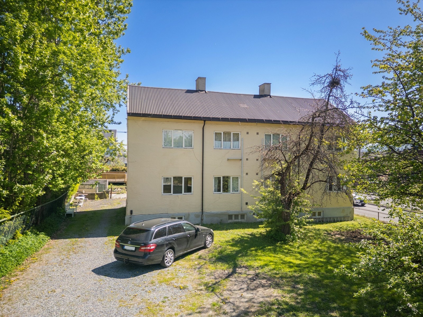 2-roms eierleilighet i 1. etasje i en korsdelt 4-mannsbolig. Foto: Ole Thorgeir Solheim Thoresen Galleribilde