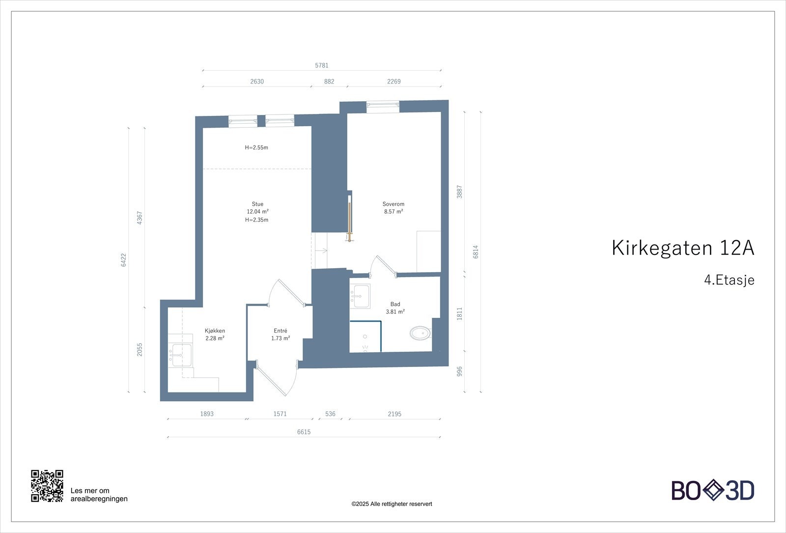 Plantegning, avvik kan forekomme Galleribilde