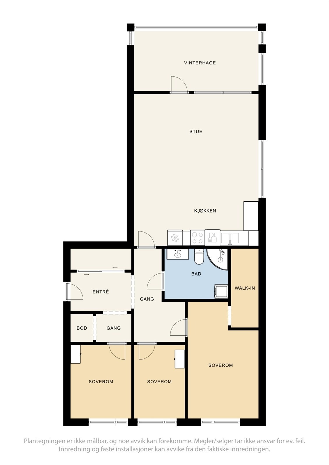 Plantegning. Galleribilde