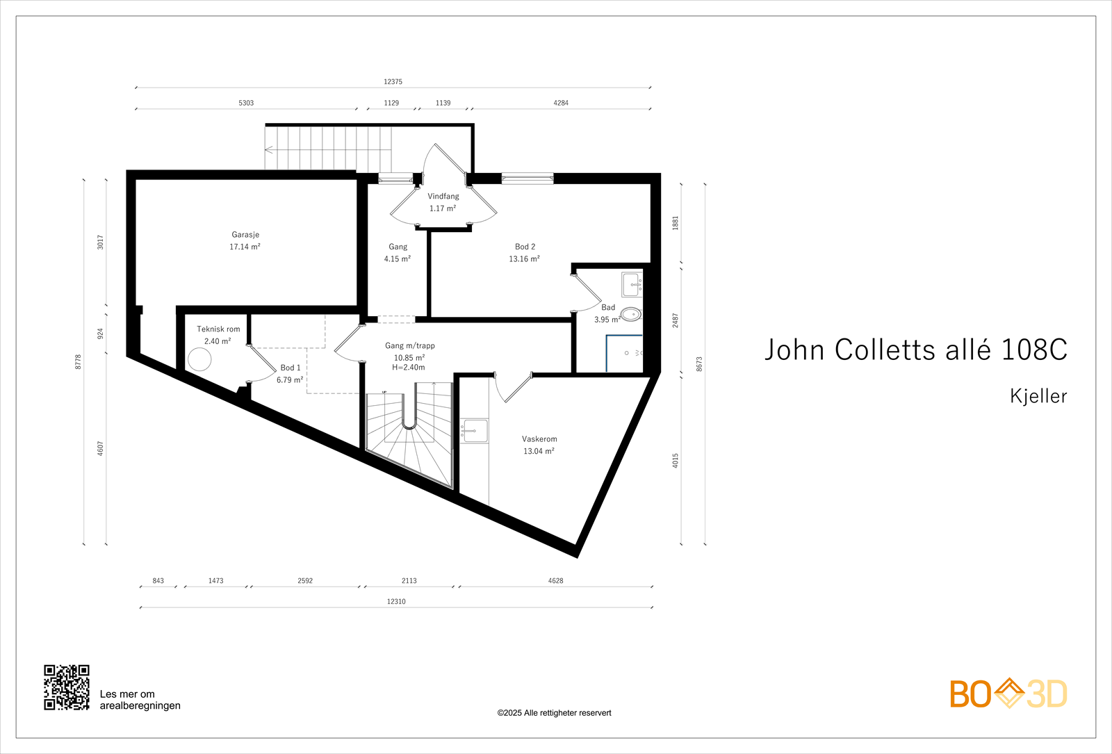 John Colletts alle´ 108C-Kjeller Galleribilde