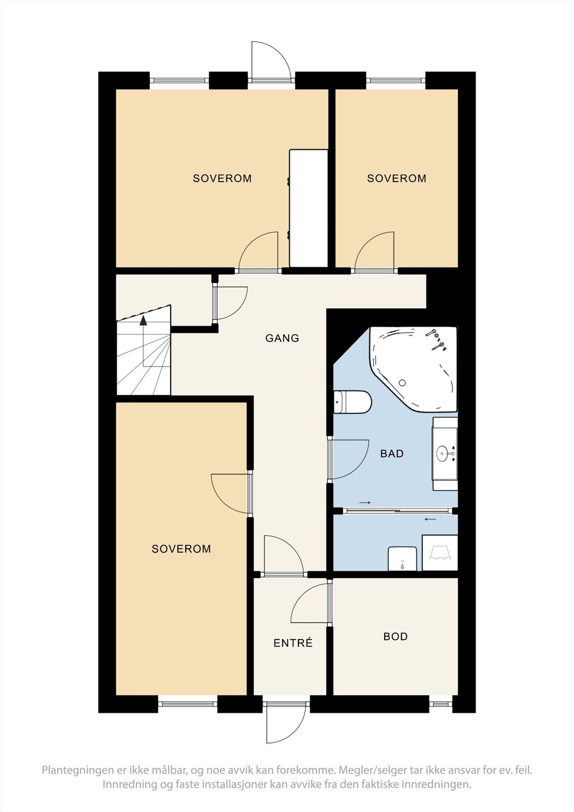 Plantegninger første etasje Galleribilde