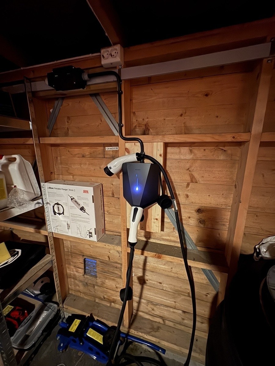 Lademulighet i garasjen Galleribilde