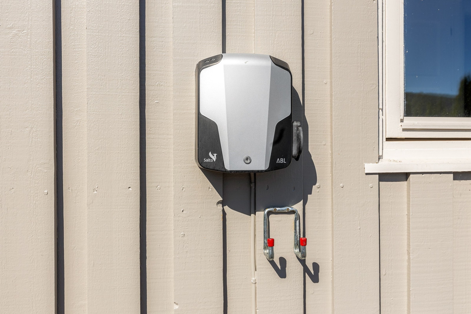 Montert Salto el-billader (3,6 kw) i 2018 Galleribilde