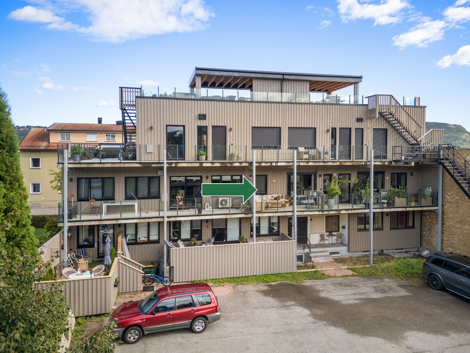 Hyggelig sameie med 8 enheter Galleribilde