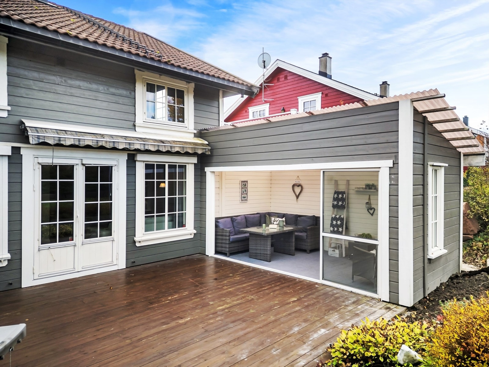 Eiendommen er beliggende i attraktivt boligområde med landlige omgivelser. Foto: Ole Thorgeir Solheim Thoresen Galleribilde