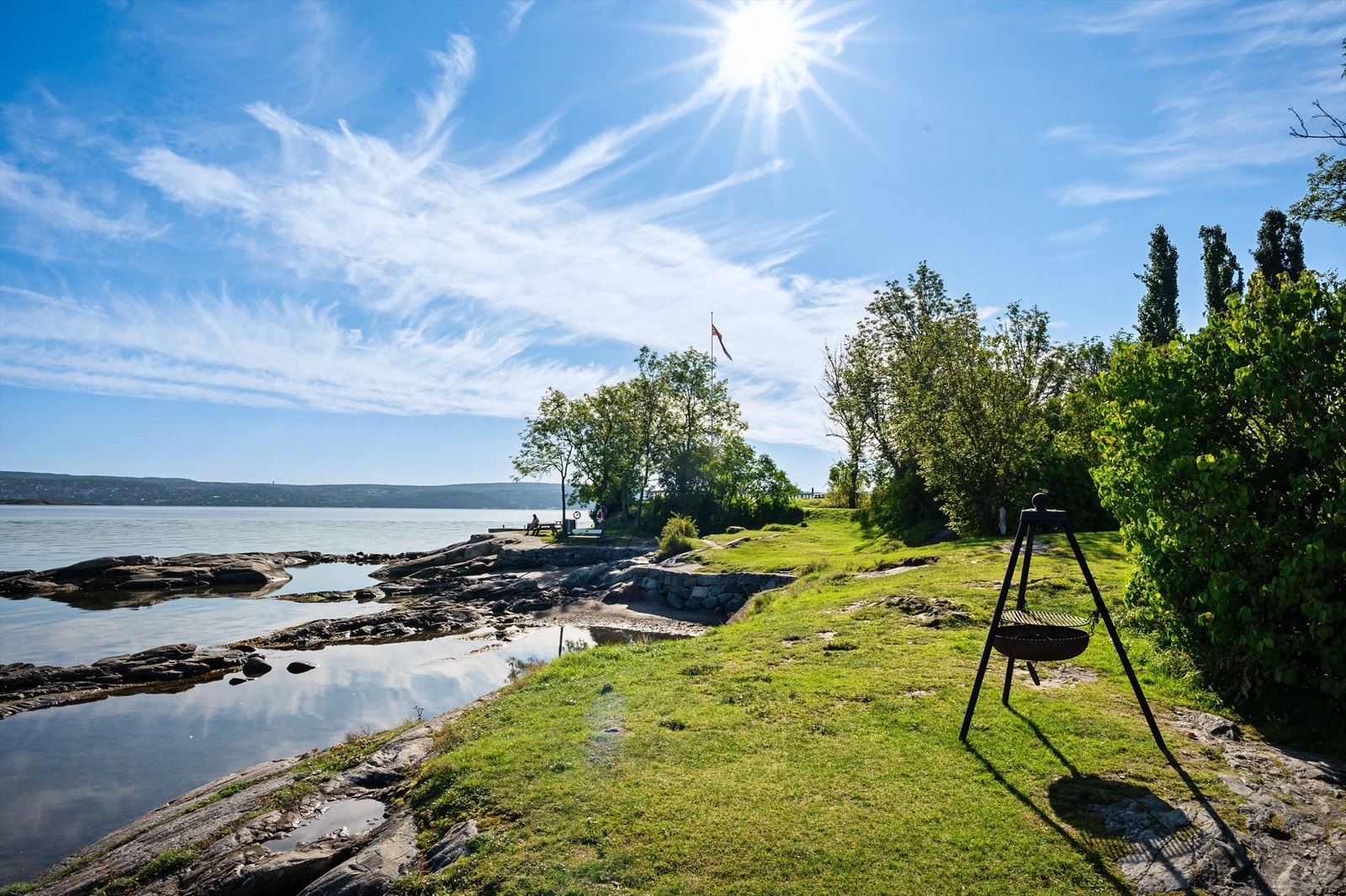 Hellviktangen strand Galleribilde