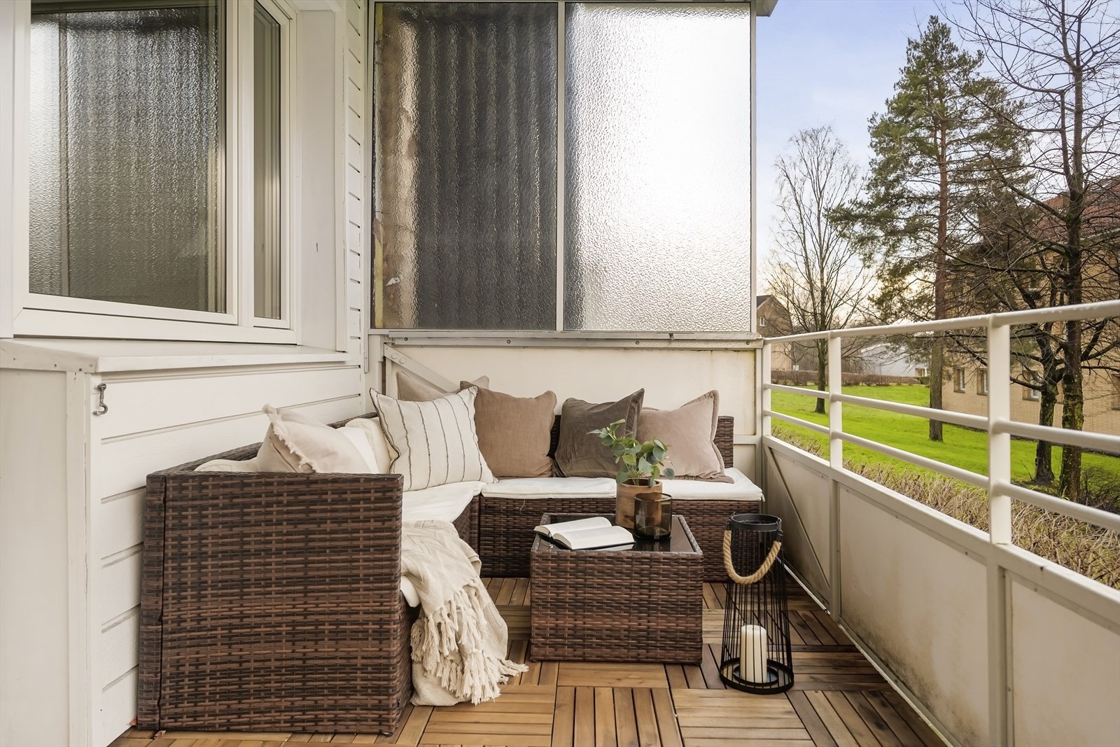 Her kan man innrede med en hyggelig sittegruppe og/eller annen møblering. Galleribilde