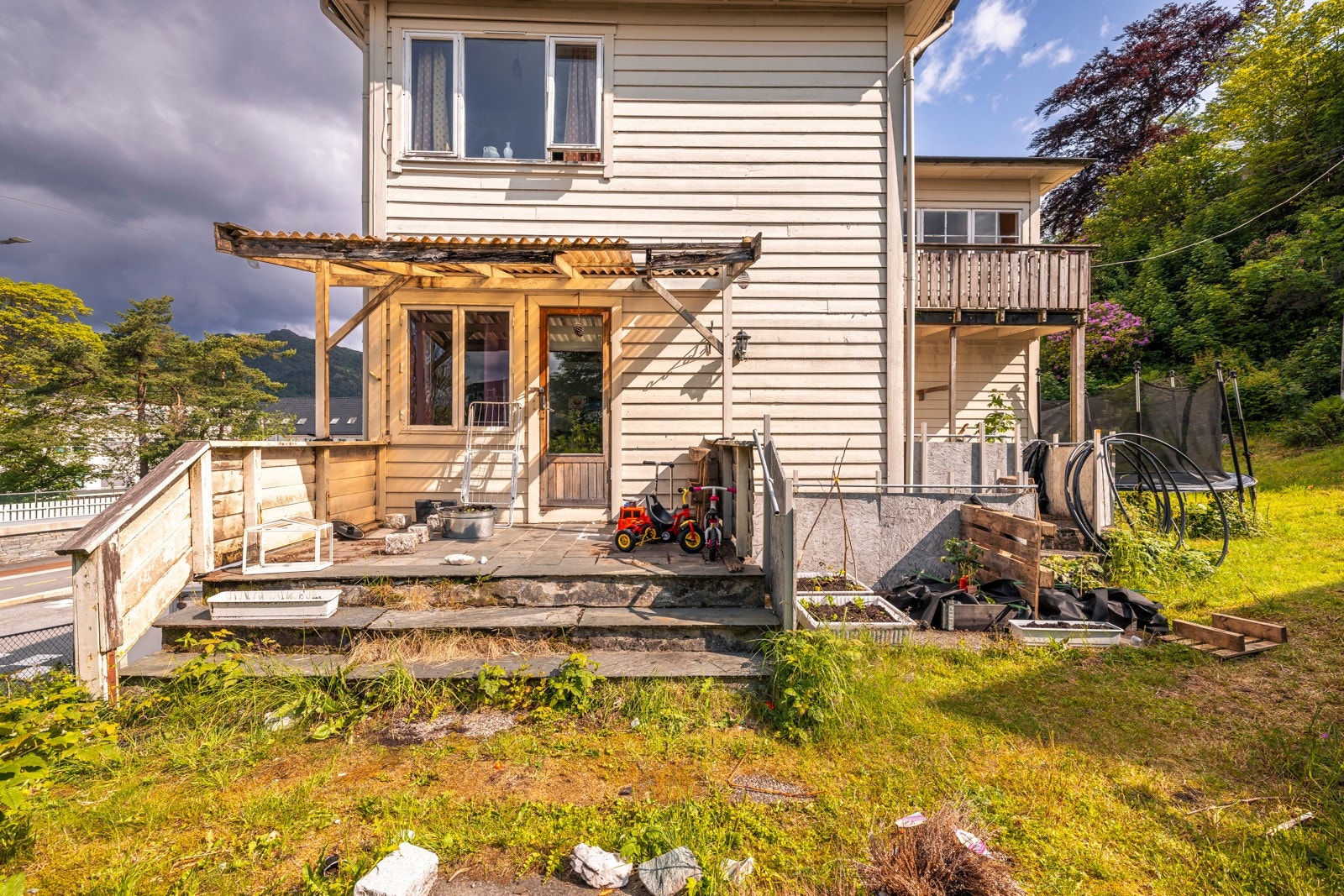 Terrassen i 1 etg. Galleribilde