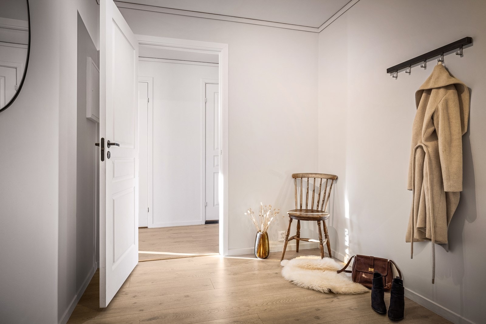 Her kan det også være aktuelt å kunne trille barnevogn rett inn Galleribilde