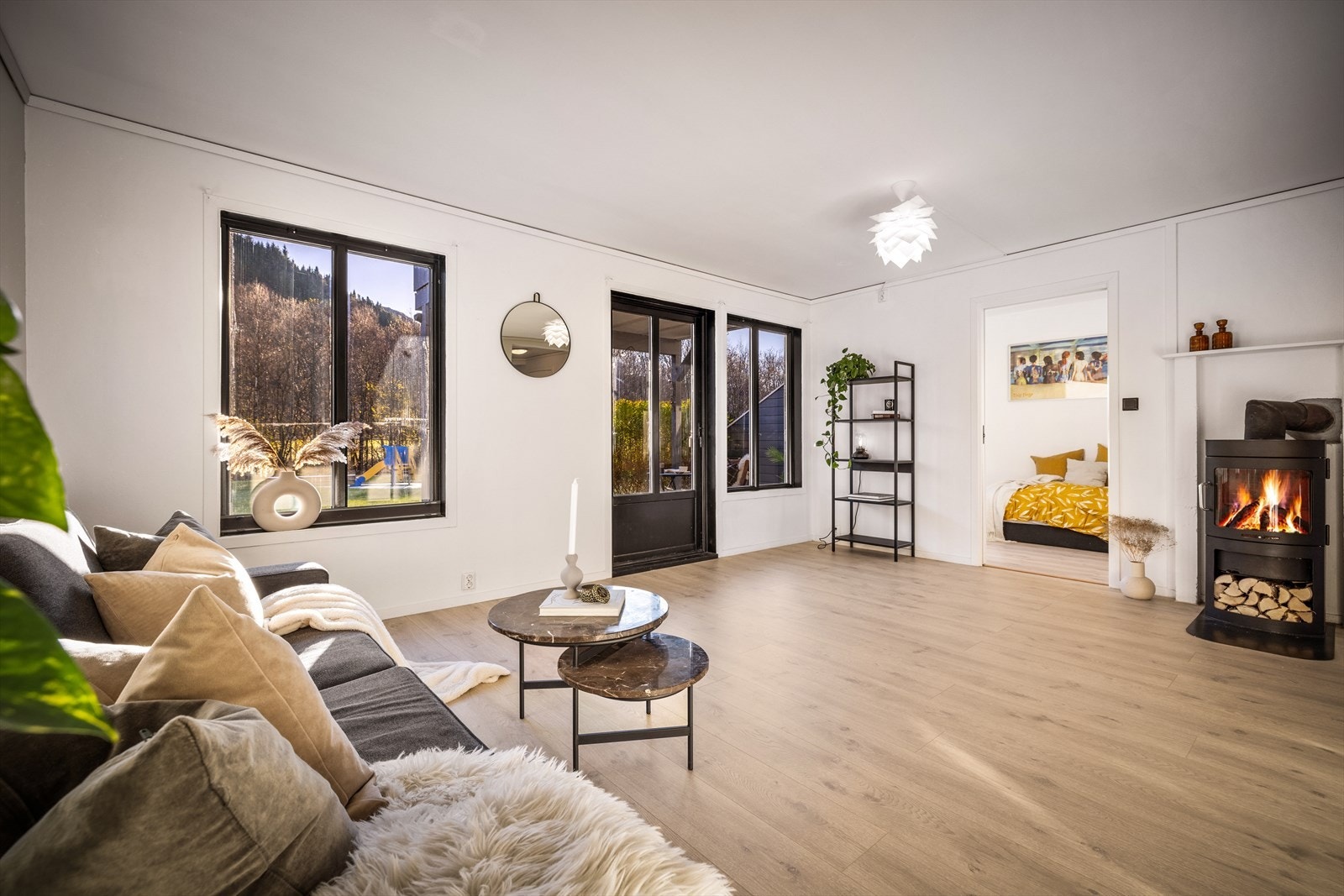 Stuen er også romslig (21 kvm) Galleribilde