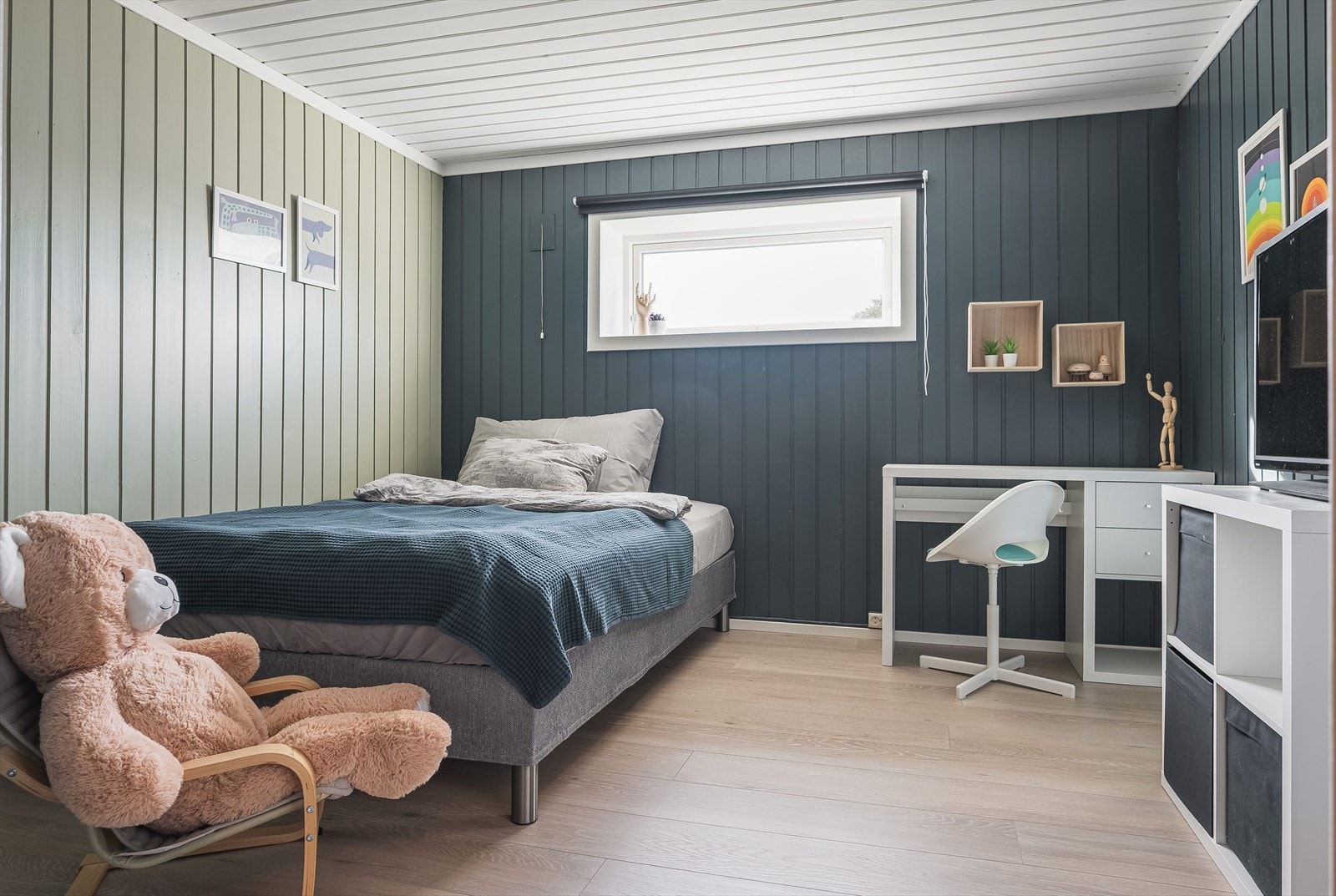 Soverom 3. Dette er ikke godkjent for varig opphold. Ikke kjent med at det er bruksendret. Galleribilde