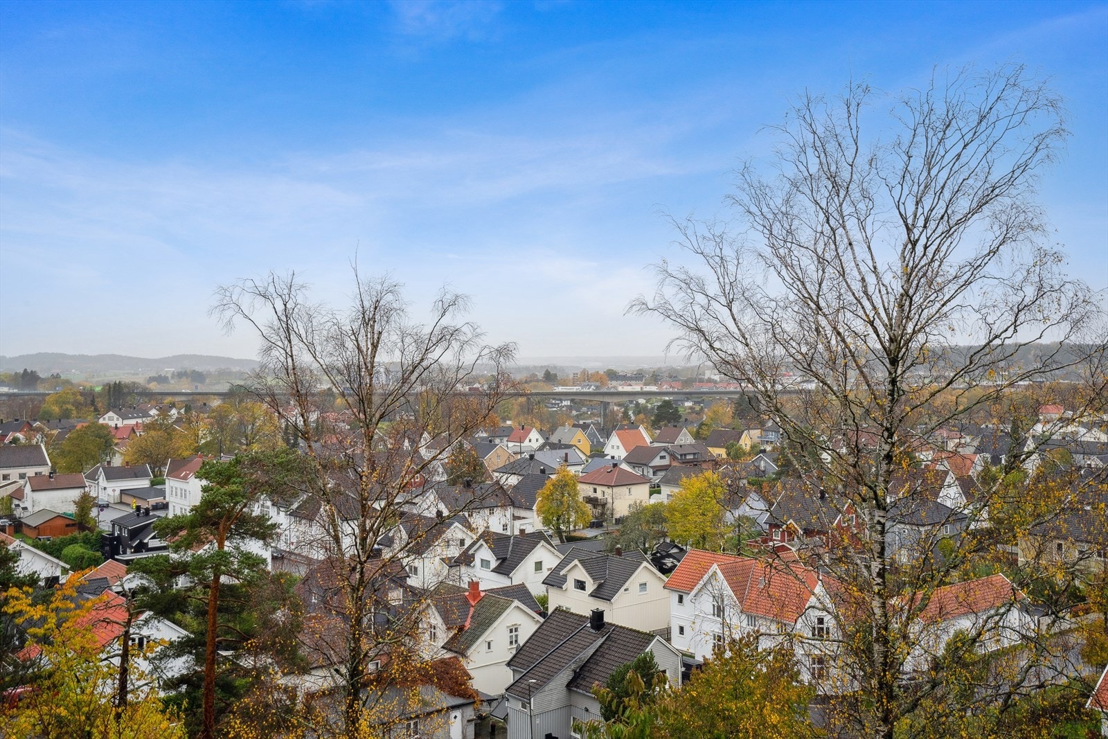 Utsikt fra veranda Galleribilde