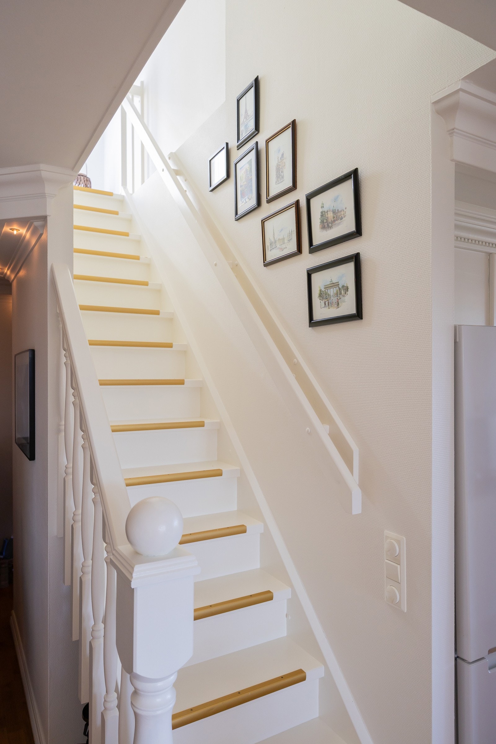 Egen takterrasse følger leiligheten med tilgang fra innvendig trapp. Galleribilde