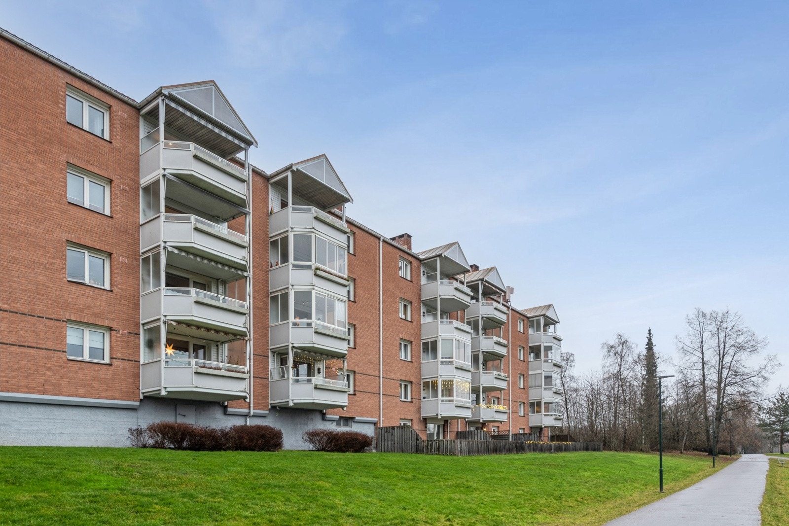 Fasade fra balkongsiden. Galleribilde