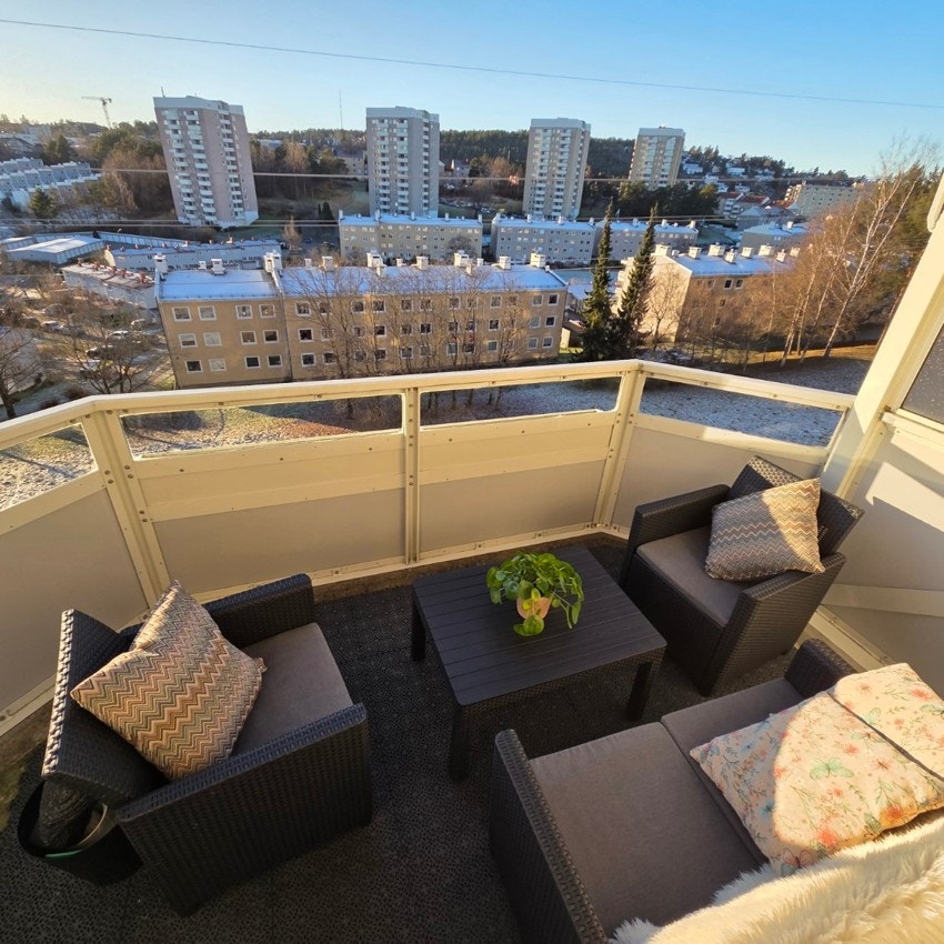 Lune tremmegulv og markise fra 2020. Galleribilde