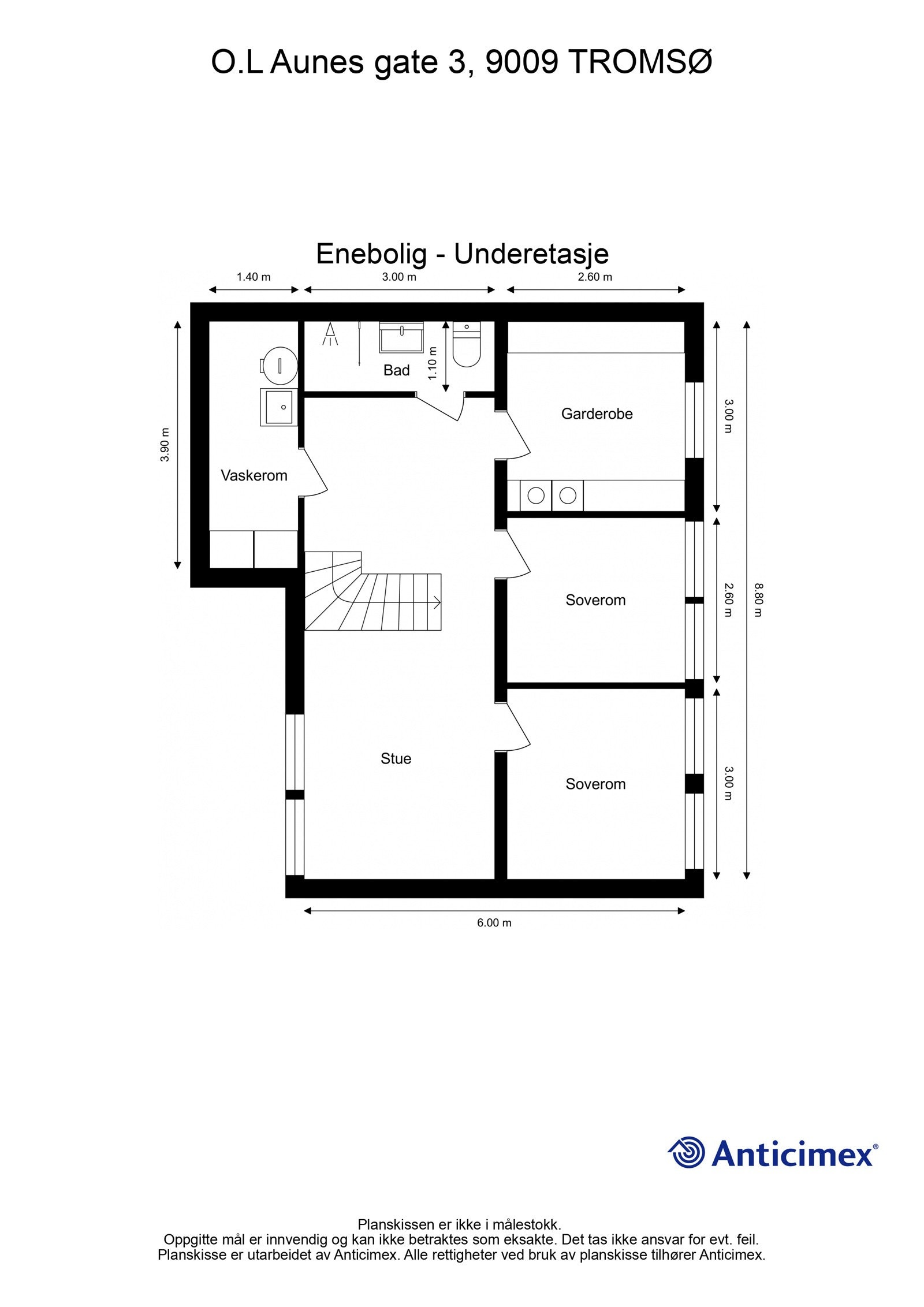 Plantegning u. etasje Galleribilde