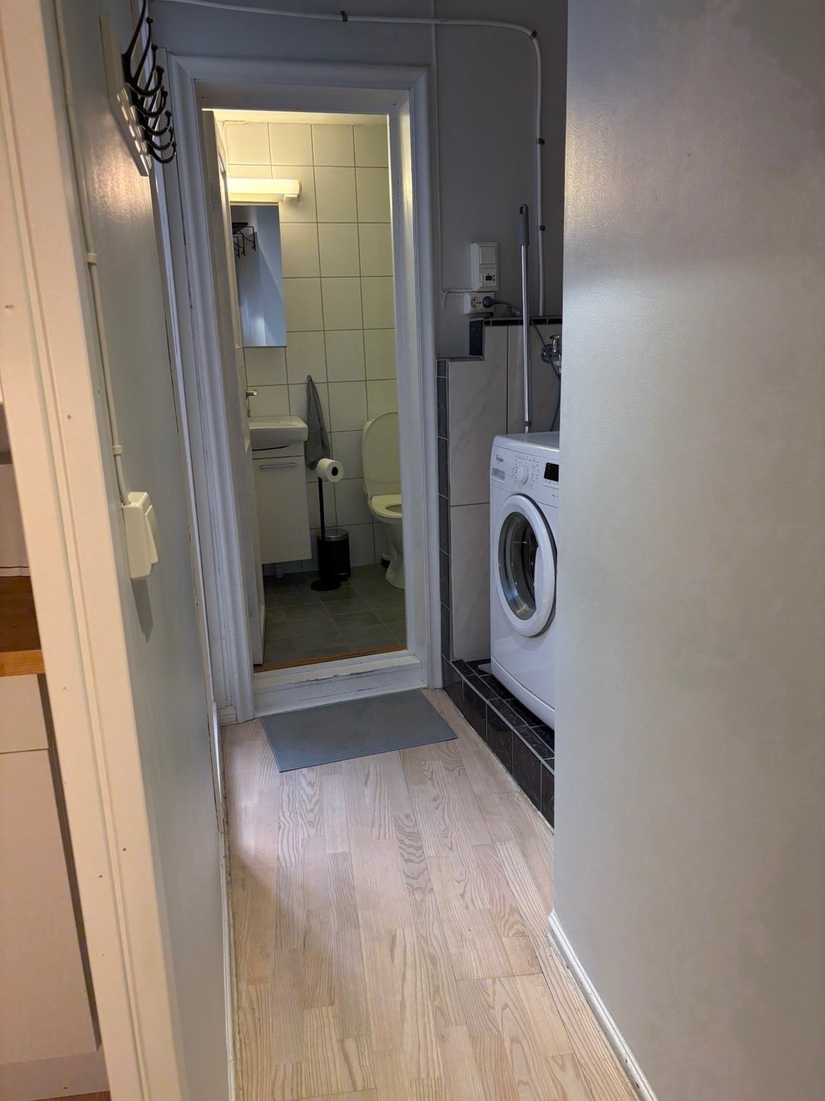 Gang fra inngangsparti Galleribilde