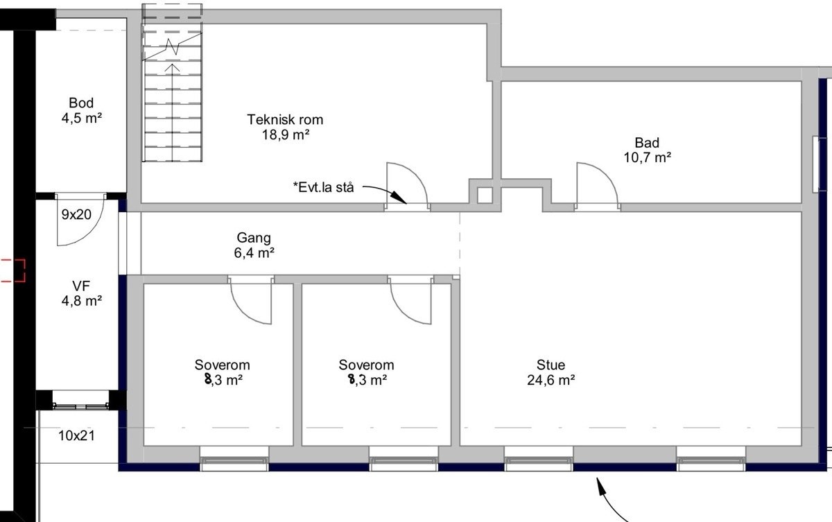 Planløsning Galleribilde