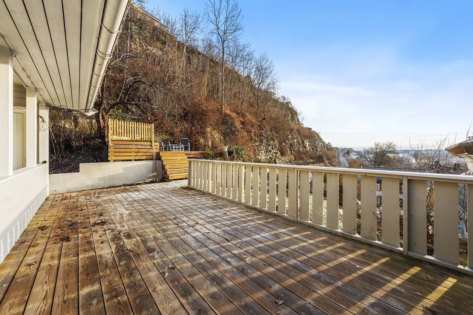 Stor terrasse Galleribilde