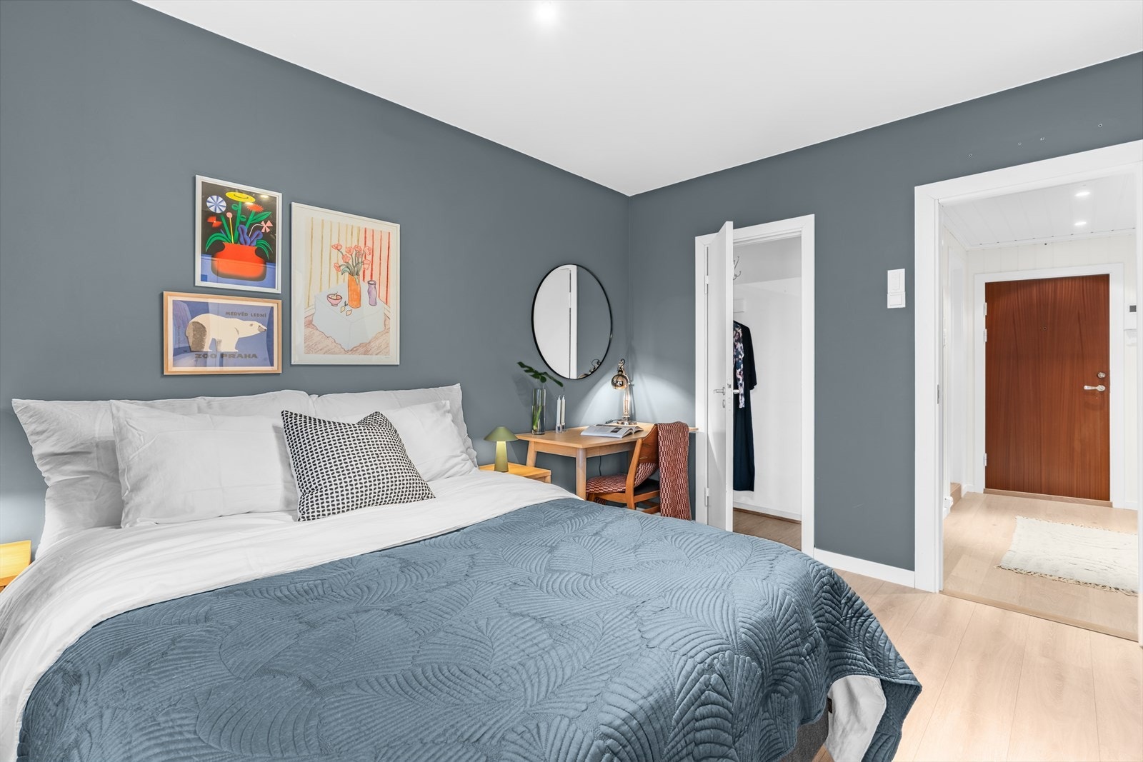 Tilgang til bod via soverommet. Galleribilde