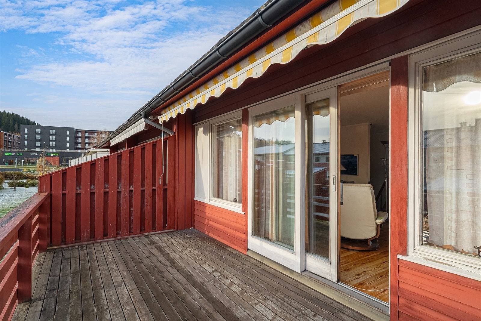 Balkongen er vendt mot sør. Galleribilde