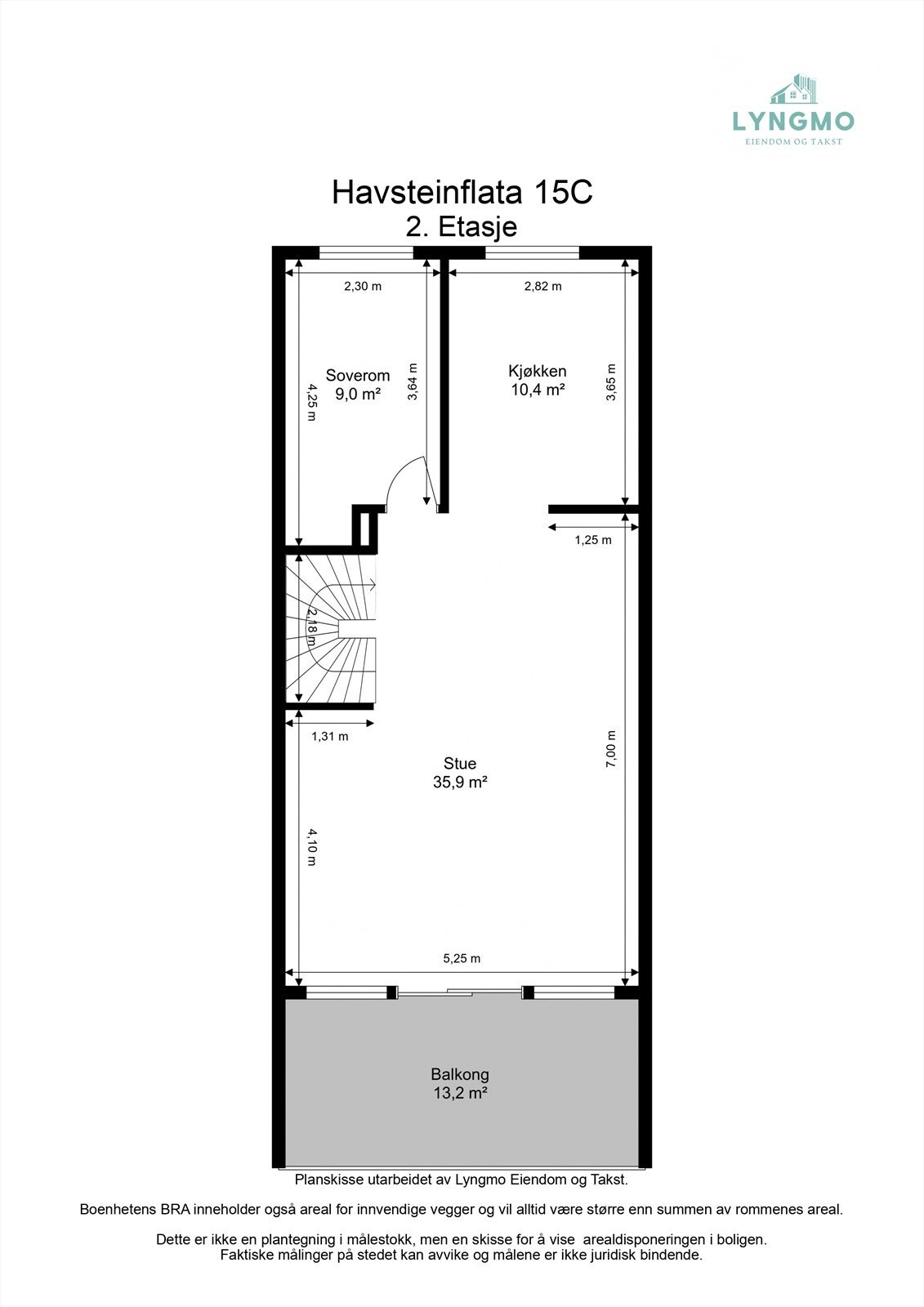 Planskisse 2. etasje. Galleribilde