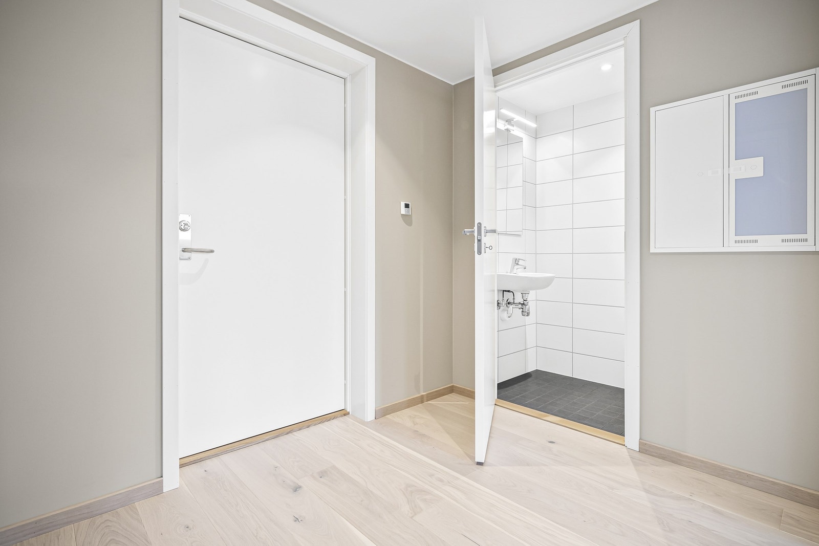 Parkettgulv fra Barlinek av typen Cappuccino Various Oak Grande (tilvalg) Galleribilde