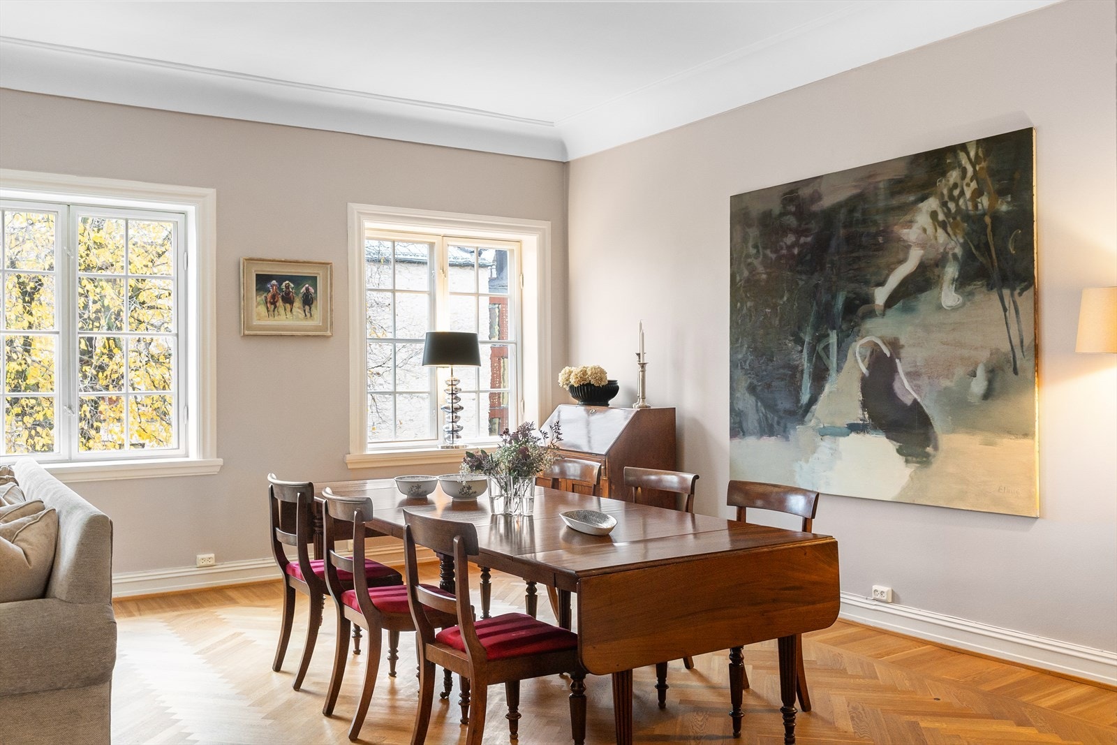 Her kan du nyte herlige måltider med venner og familie. Galleribilde