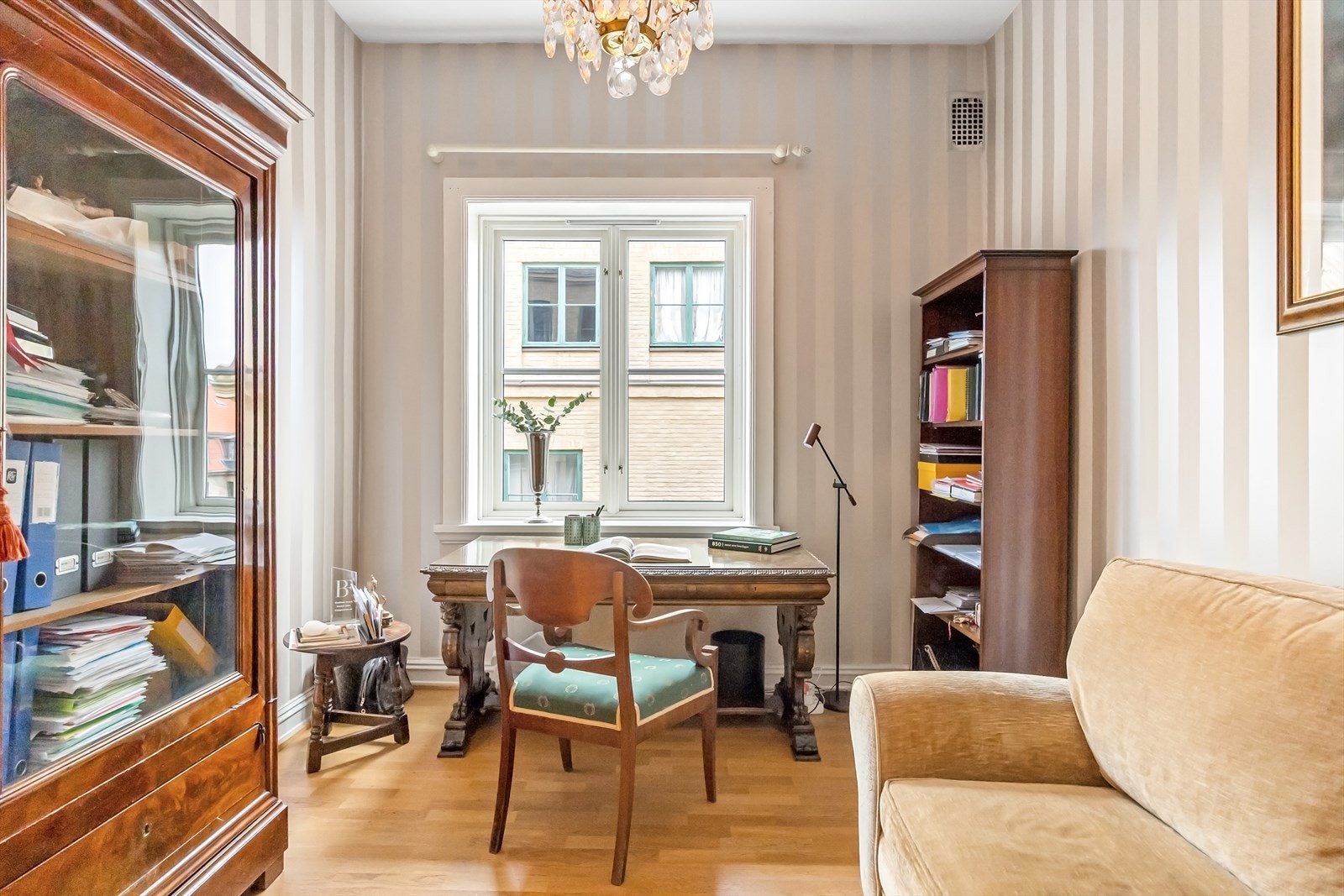 Soverom 3. I dag innredet som kontor. Galleribilde