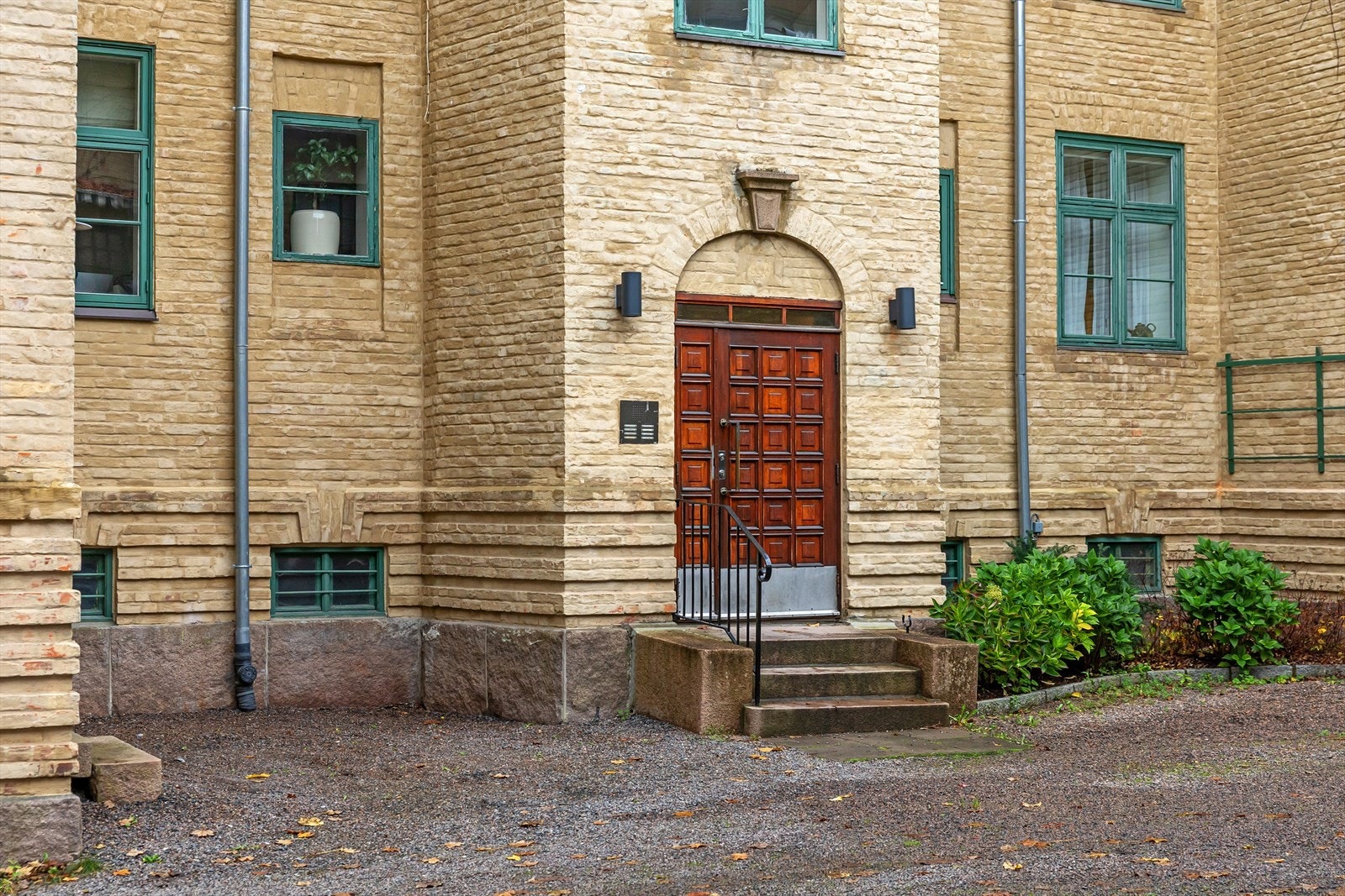 Flott inngangsparti. Galleribilde