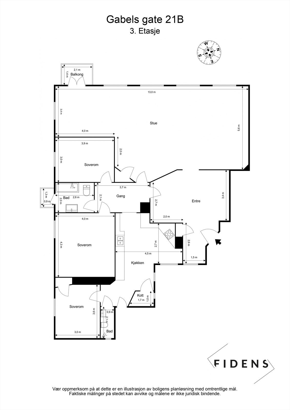 Plantegning. Galleribilde