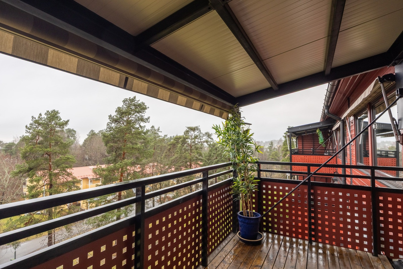 Her ligger alt til rette for å kunne nyte varme sommerdager og lune høstkvelder. Galleribilde