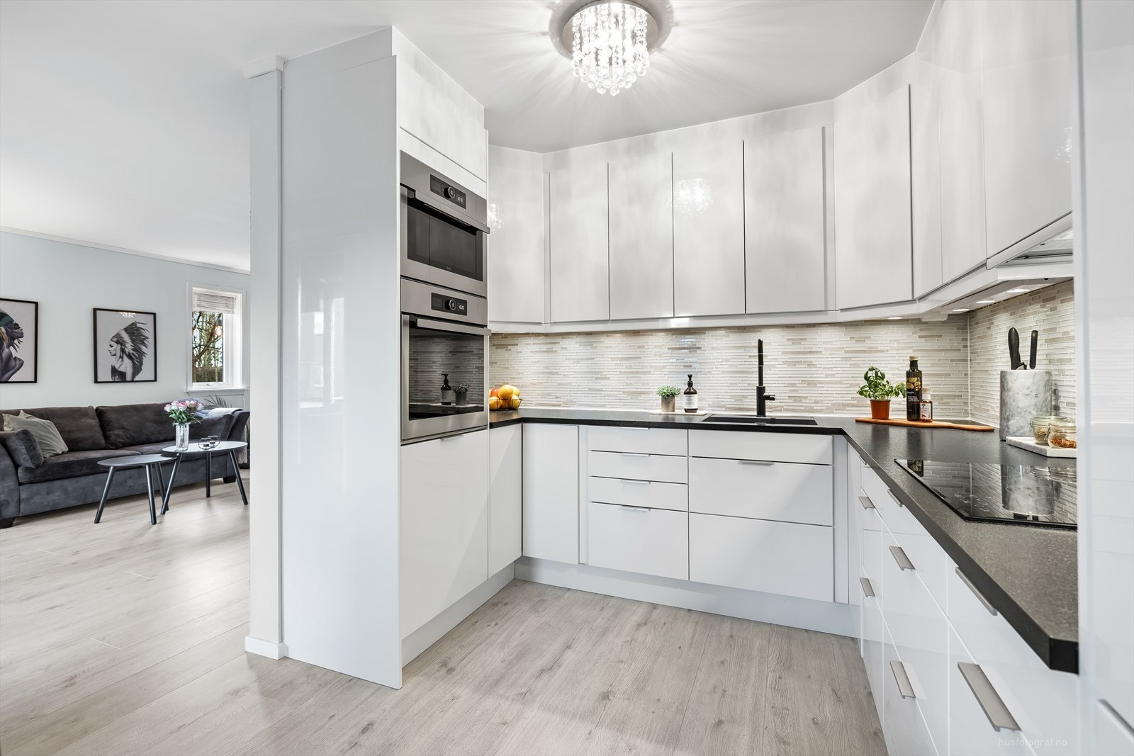 Klassisk og delikat kjøkkeninnredning fra Norema nytt i 2017. Galleribilde