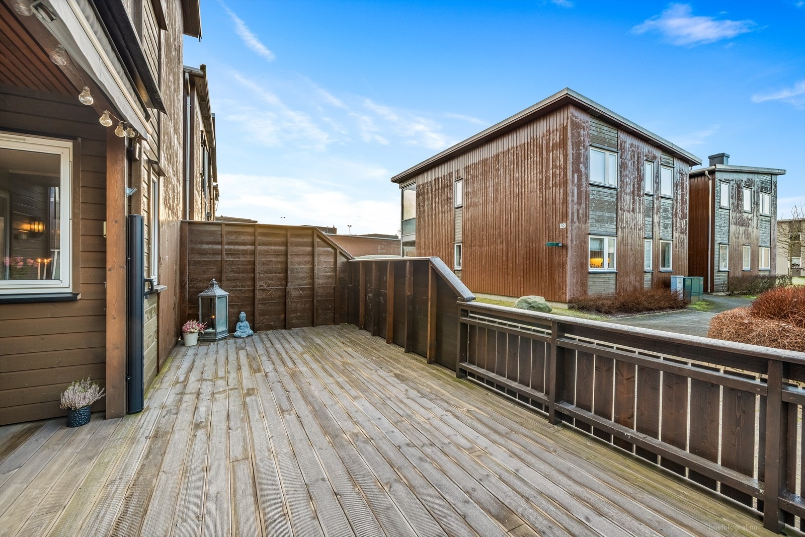 Romslig terrasse på hele 29 kvm. Galleribilde