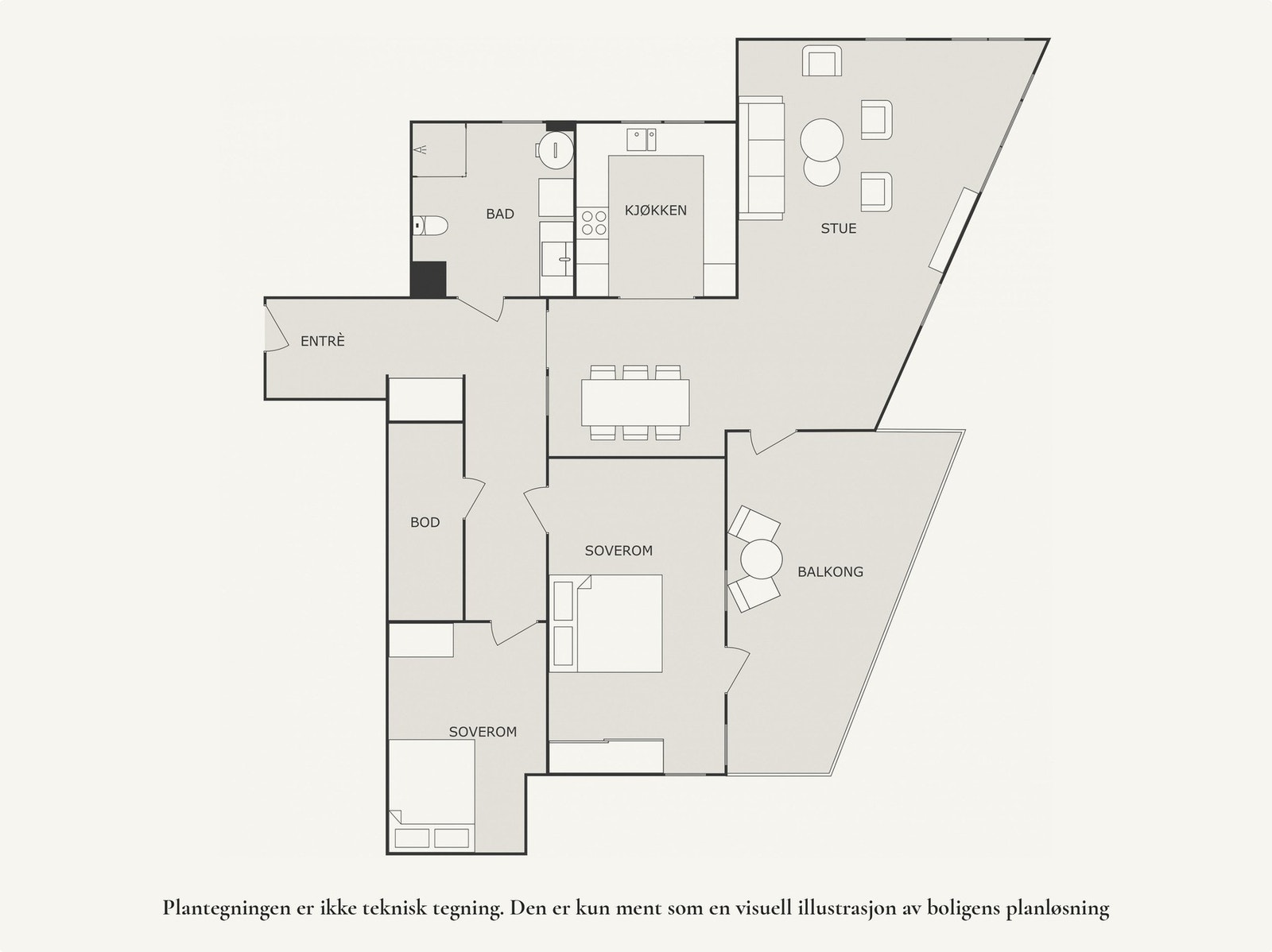 Planløsning. Galleribilde