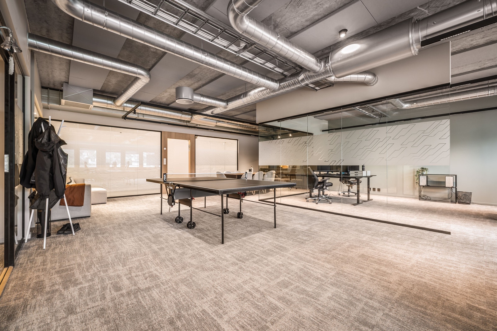 Treningsrom i bygget. Galleribilde