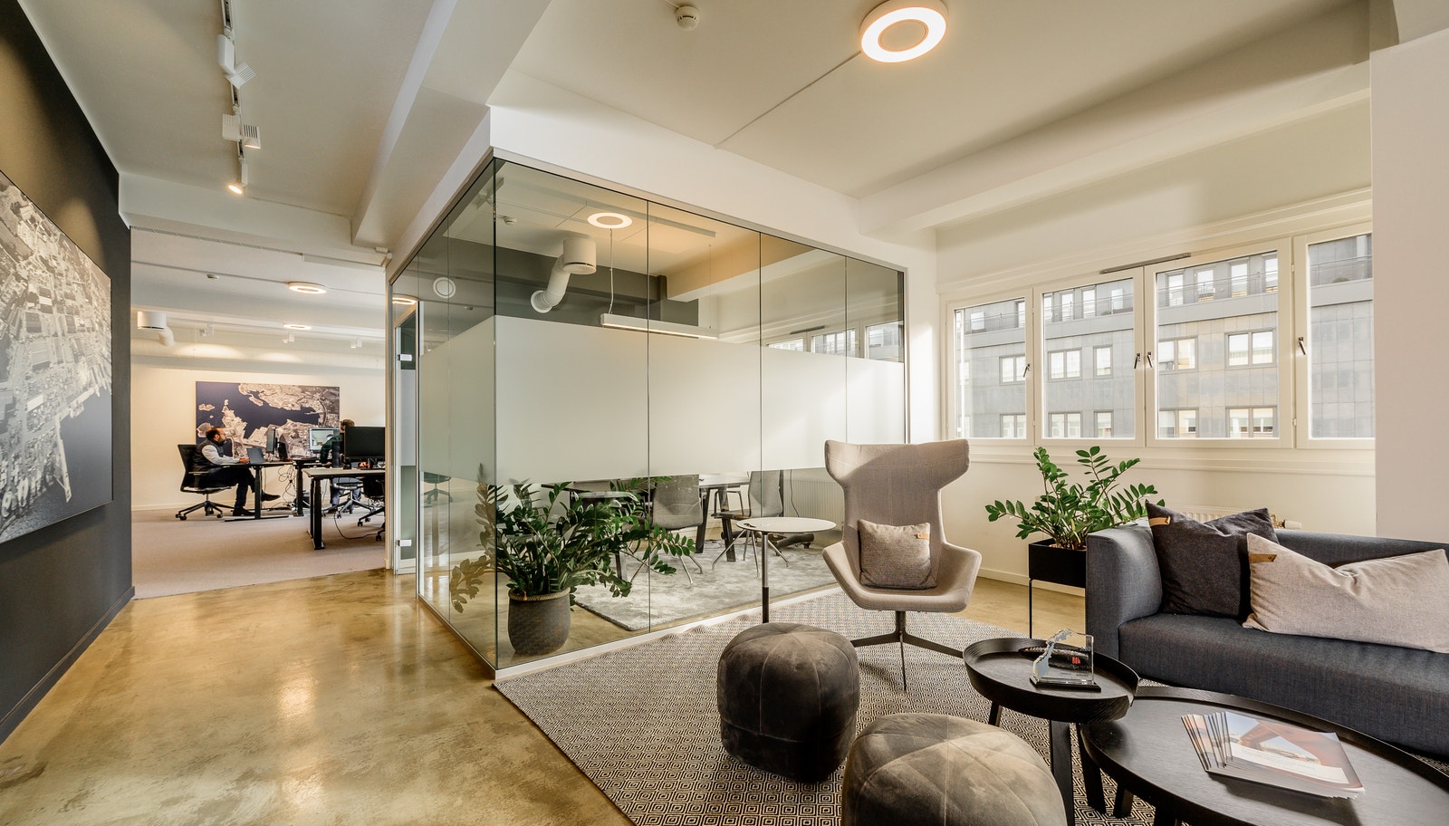 Behagelig lyse og luftige areal. Bilder fra tidligere leietaker Galleribilde