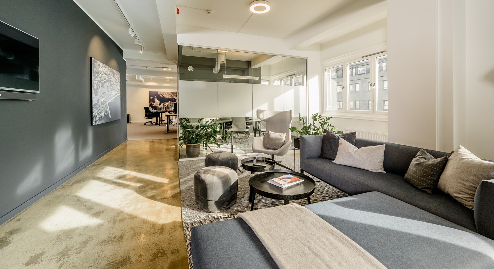 Behagelig lyse og luftige areal. Bilder fra tidligere leietaker Galleribilde