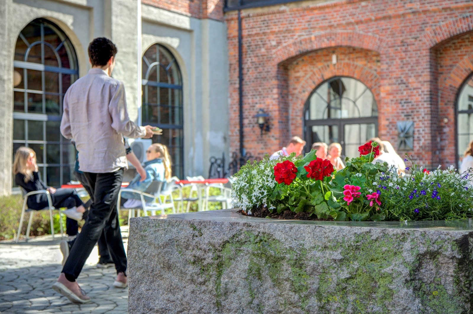 Grønne fellesareal Galleribilde