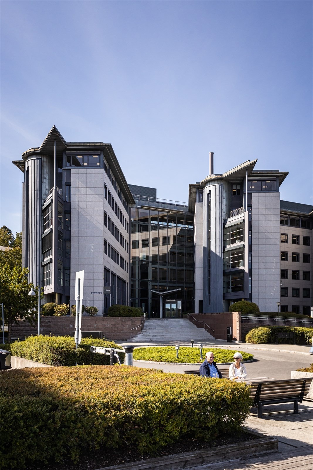 Fasaden sett fra sjøsiden Galleribilde