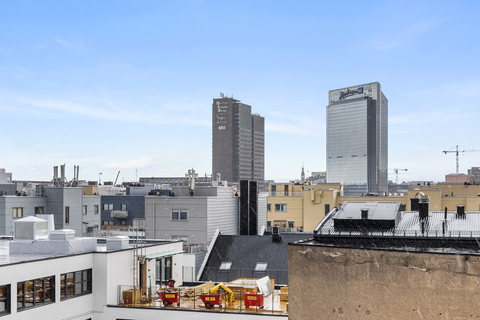 Utsikt 7.etg. Galleribilde