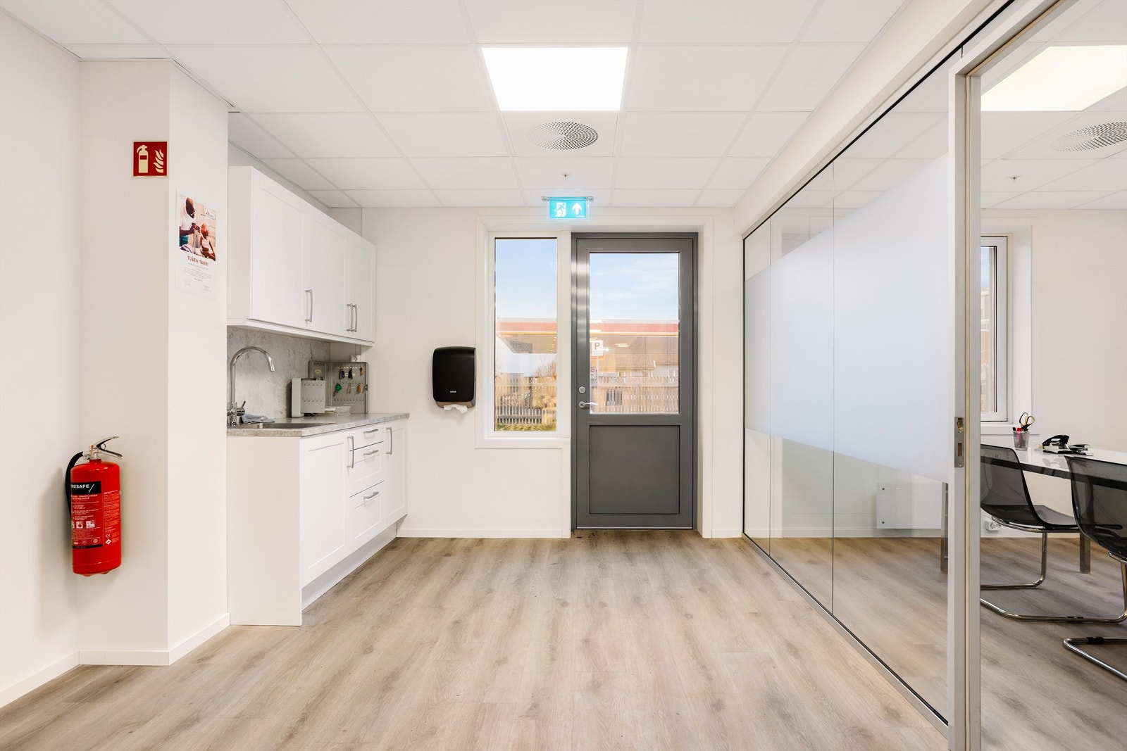 Inngangsparti Galleribilde